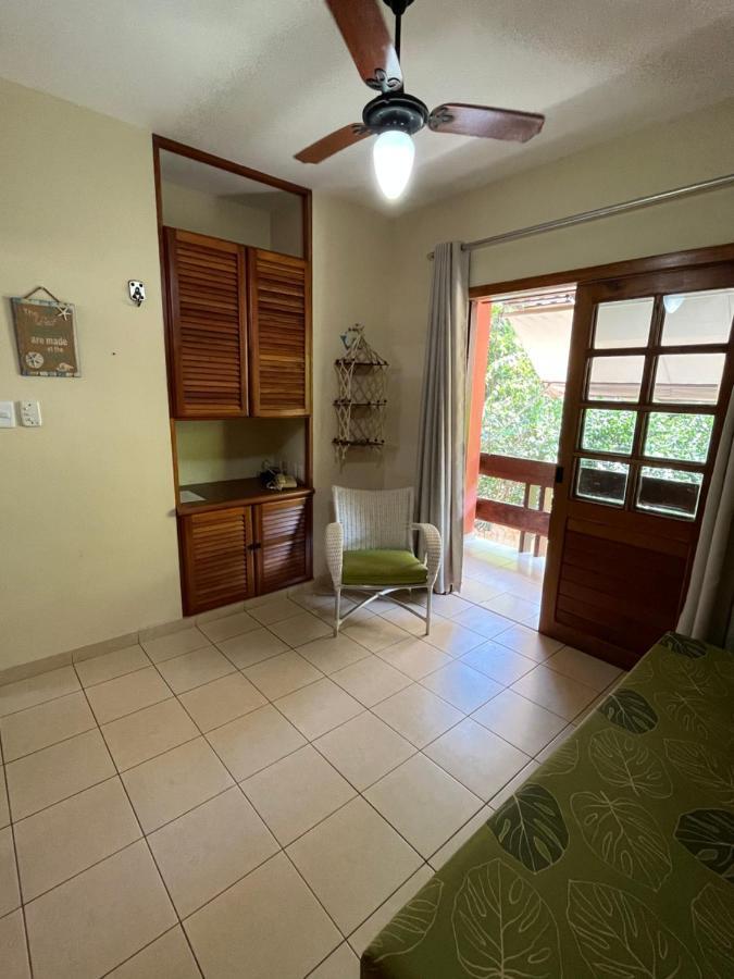 De Frente Pra Praia Apartamento Da Cris Taperapua - Condominio America Praia Flat Porto Seguro Exterior photo